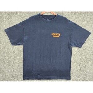 WWE Shirt Mens XL 2012 Road To WrestleMania Tour Crew Royal Rumble Wrestling